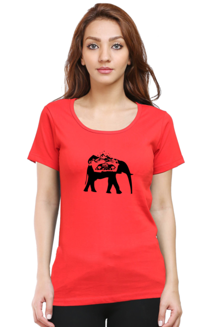 Nature Elephant - Women's T-Shirt