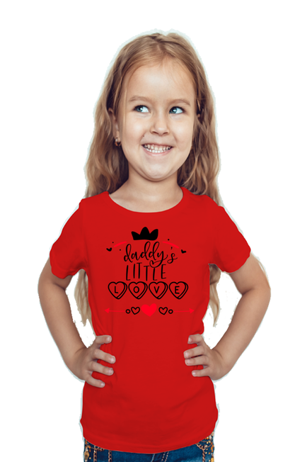 DADDY'S LITTLE LOVE - Girl's T-SHIRT