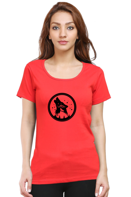 Wolf Tumbler - Women's T-shirt