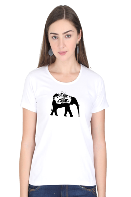 Nature Elephant - Women's T-Shirt