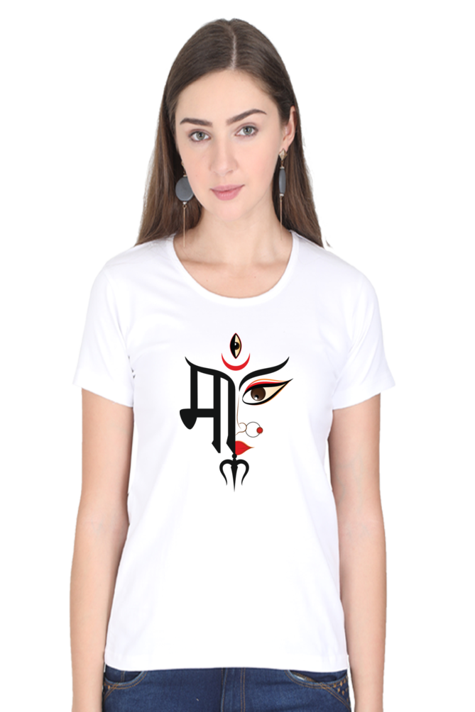 MAA TRISHUL FACE - WOMEN'S T-SHIRT