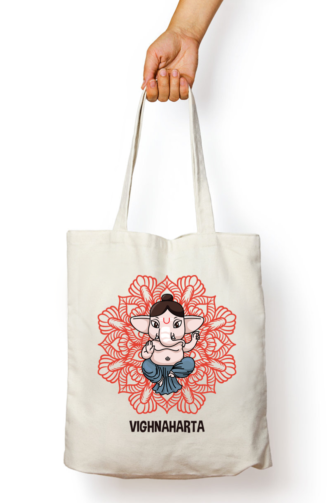 VIGHNAHARTA - Unisex Tote-Bag with Zipper