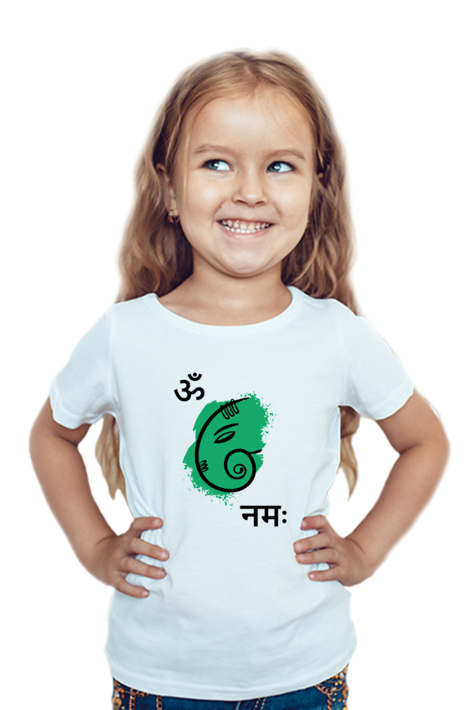 OM GANESHAYA NAMAH - GIRL'S T-SHIRT