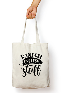 Random useless stuff - UNISEX TOTE-BAG WITH ZIPPER