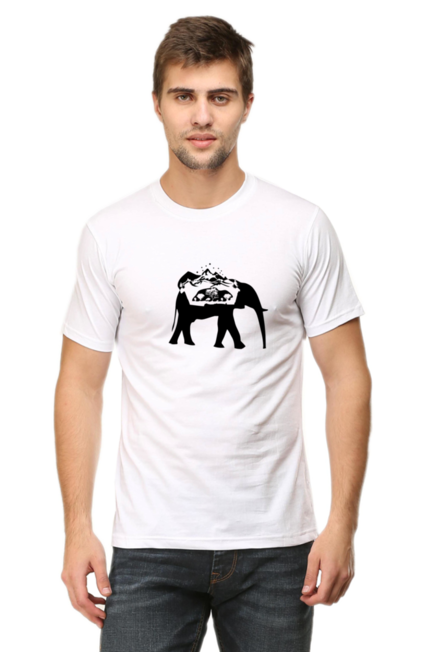 Nature Elephant - Men's T-Shirt