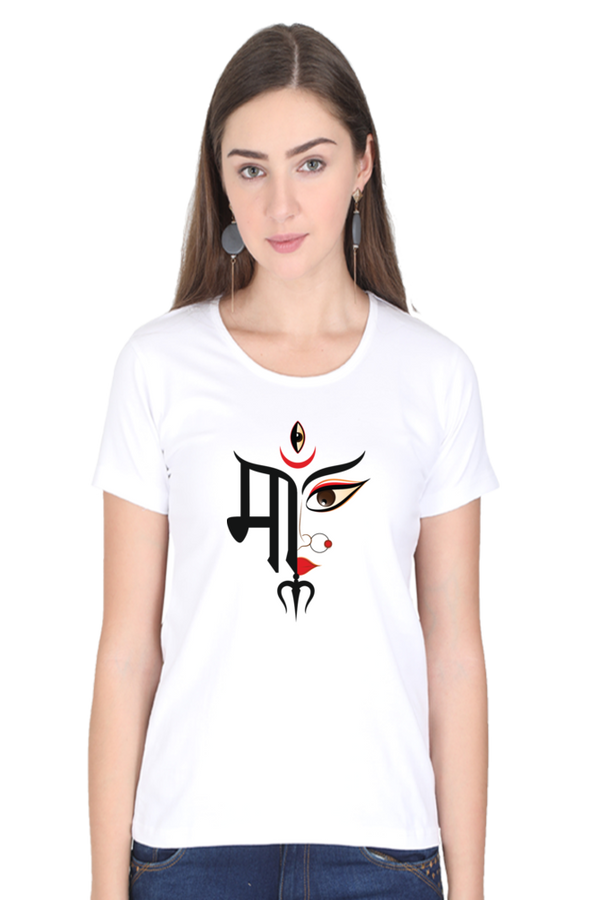 MAA TRISHUL FACE - WOMEN'S T-SHIRT