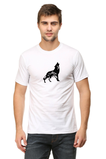 Nature Wolf - Men's T-Shirt