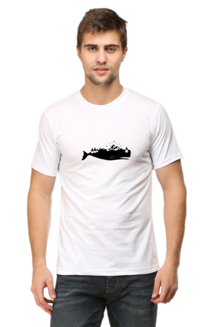 Nature Whale - Men's T-Shirt