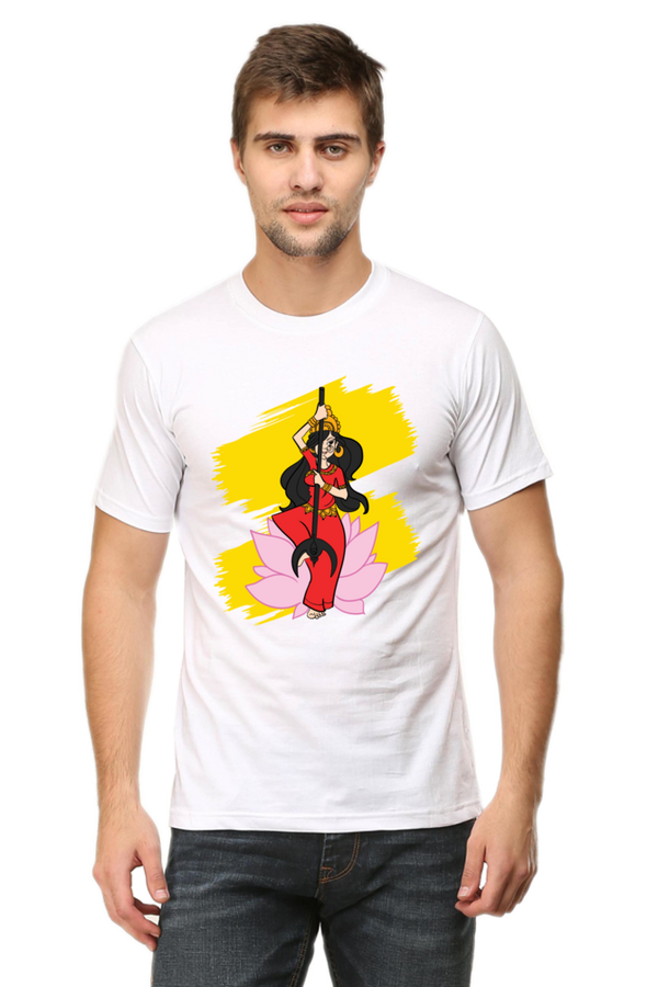 Maa Durga Lotus - Men's T-Shirt