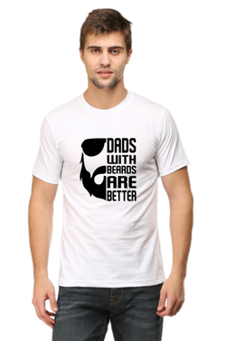 Dads with beard are Better - Men's T-Shirt