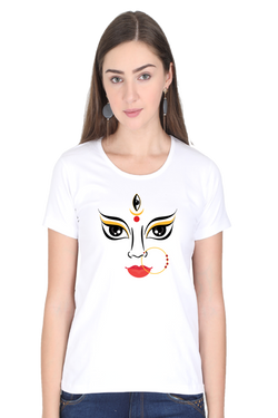 MAA DURGA FACE - WOMEN'S T-SHIRT