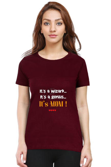 IT'S A WIZARD, IT'S A GENIUS, IT'S MOM - WOMEN'S T SHIRT