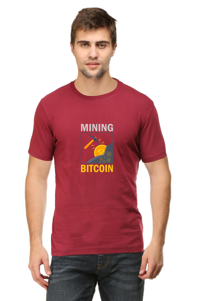 MINING BITCOIN - MEN'S T-SHIRT