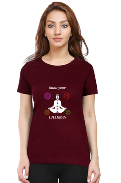 KNOW YOUR CHAKRAS - WOMEN'S T-SHIRT