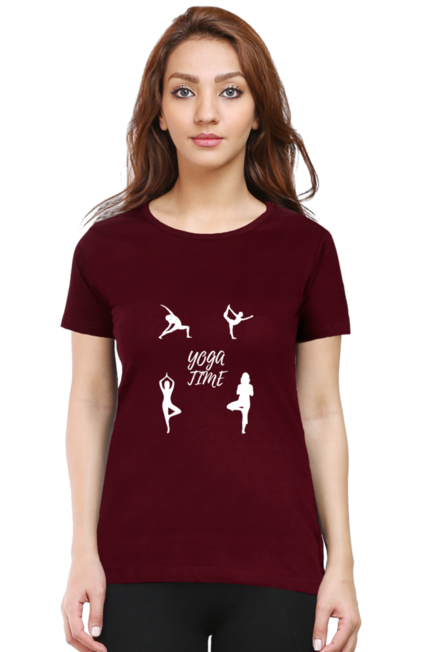 YOGA TIME - WOMEN T SHIRT