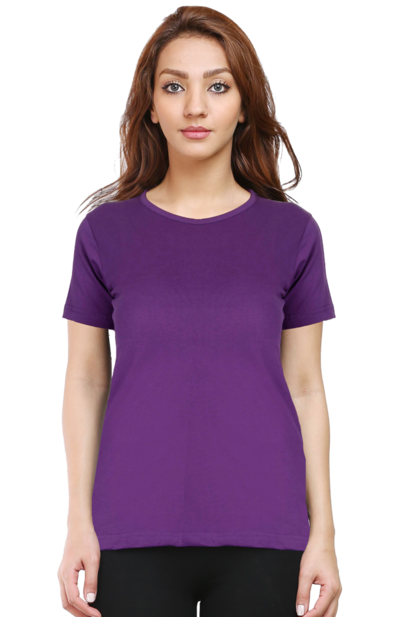 PLAIN T-SHIRT - WOMEN'S (ALL COLORS)