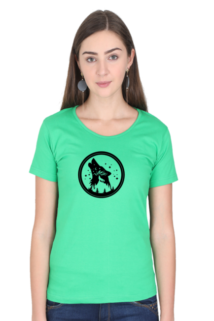 Wolf Tumbler - Women's T-shirt