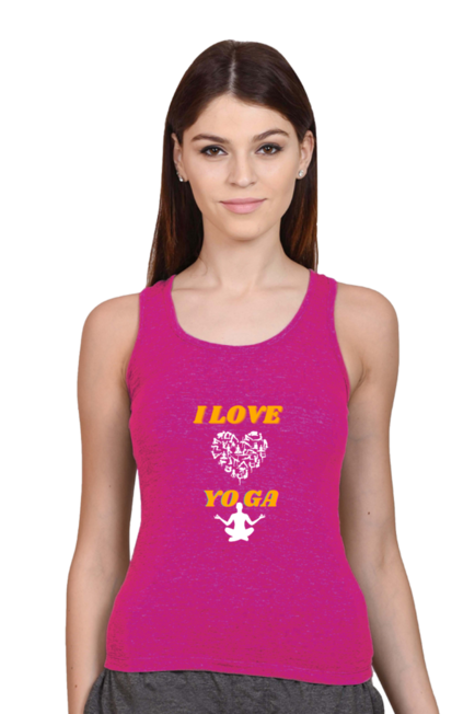 I Love Yoga - Women's Tank Top