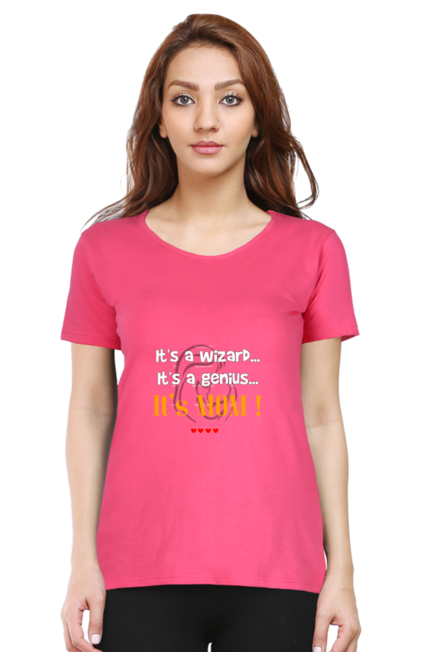 IT'S A WIZARD, IT'S A GENIUS, IT'S MOM - WOMEN'S T SHIRT