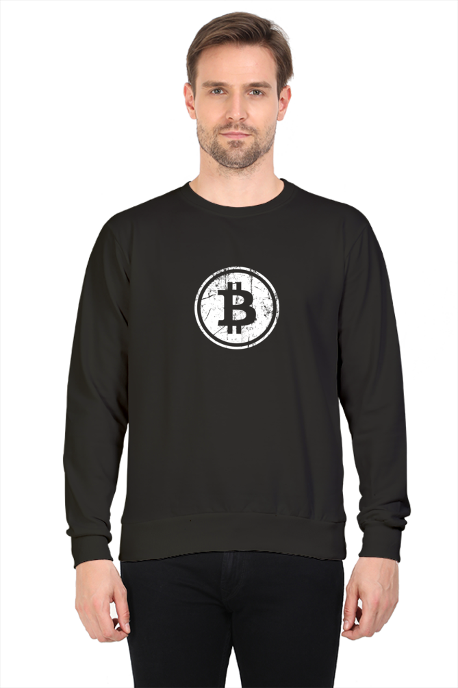 Bitcoin Icon - Men's Sweatshirt