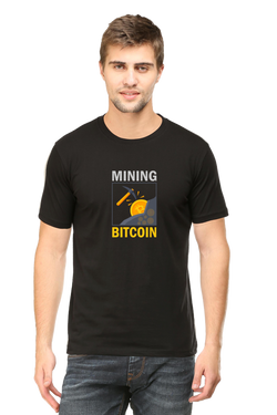 MINING BITCOIN - MEN'S T-SHIRT