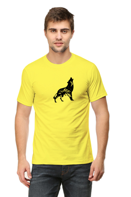 Nature Wolf - Men's T-Shirt