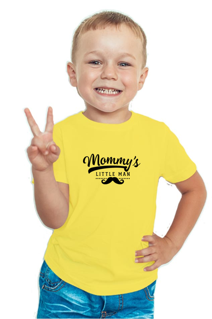 Mommy's Little Man - Boy's T-Shirt