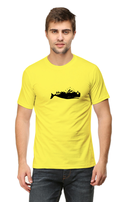 Nature Whale - Men's T-Shirt