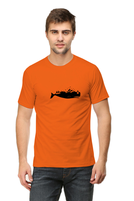 Nature Whale - Men's T-Shirt