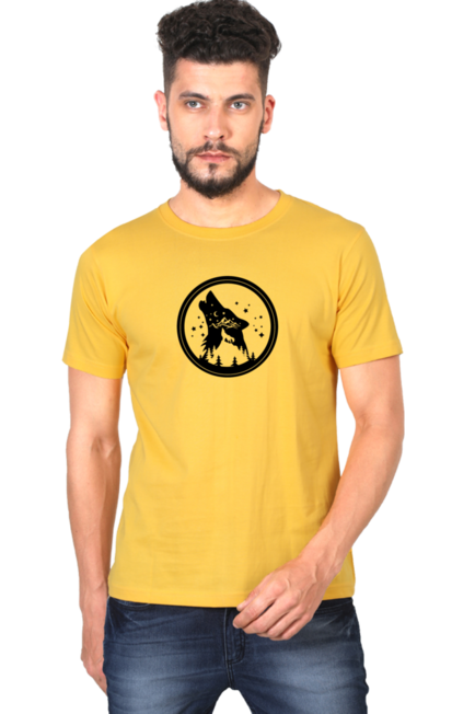 Wolf Tumbler - Men's T-Shirt