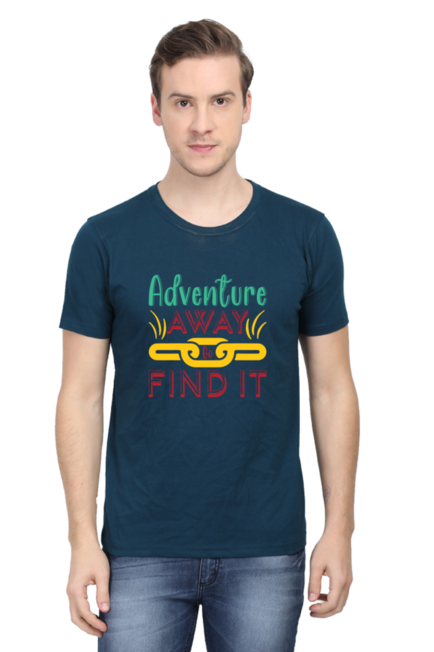 Adventure away, go find it - men's T-shirt