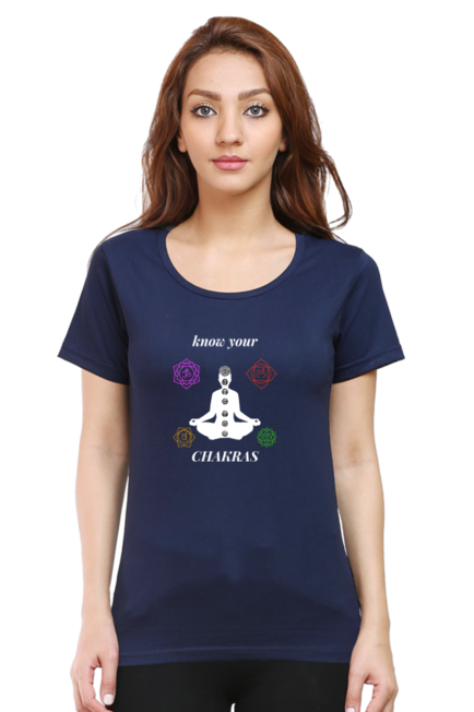 KNOW YOUR CHAKRAS - WOMEN'S T-SHIRT