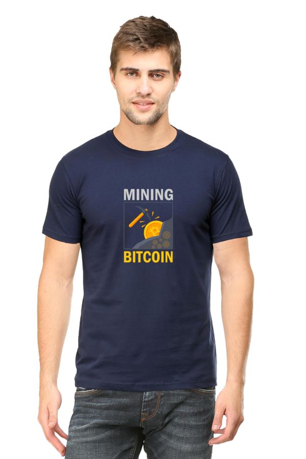 MINING BITCOIN - MEN'S T-SHIRT