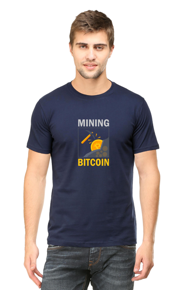 MINING BITCOIN - MEN'S T-SHIRT