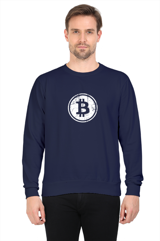 Bitcoin Icon - Men's Sweatshirt