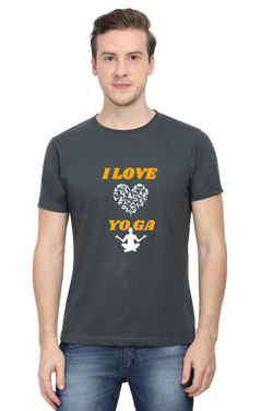 I LOVE YOGA - MEN'S T SHIRT