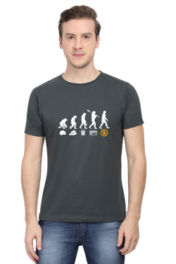 Bitcoin Evolution - Men's T-Shirt