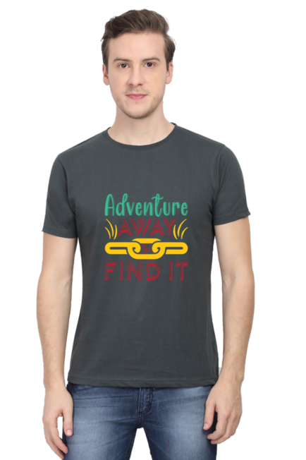 Adventure away, go find it - men's T-shirt