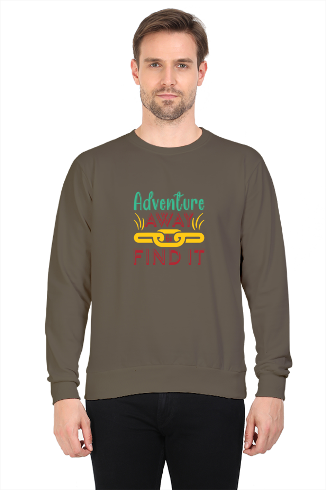 Adventure away, go find it - Men's sweatshirt