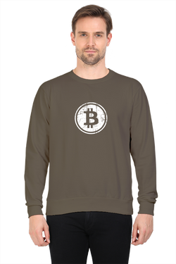 Bitcoin Icon - Men's Sweatshirt