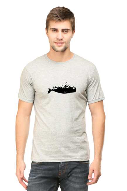 Nature Whale - Men's T-Shirt