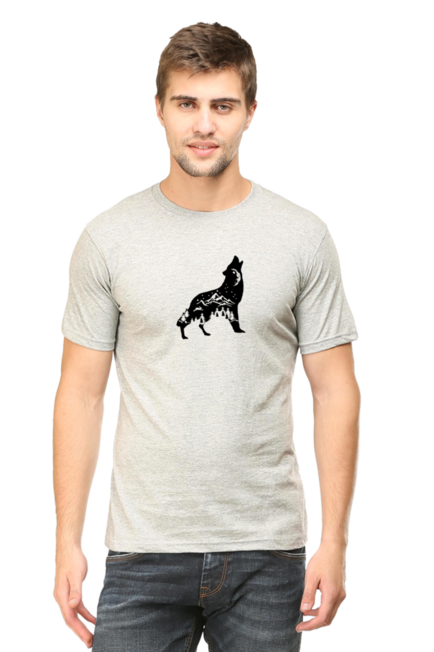 Nature Wolf - Men's T-Shirt