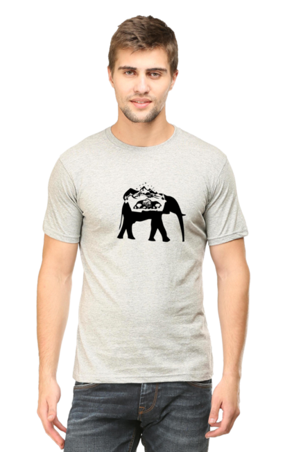 Nature Elephant - Men's T-Shirt