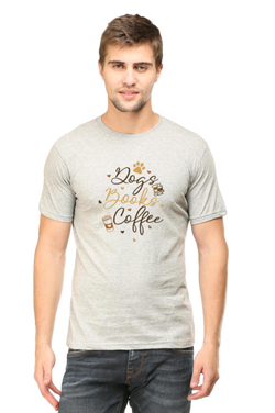 DOGS BOOKS COFFEE - Men's T-Shirt