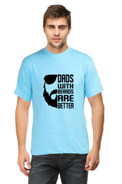 Dads with beard are Better - Men's T-Shirt