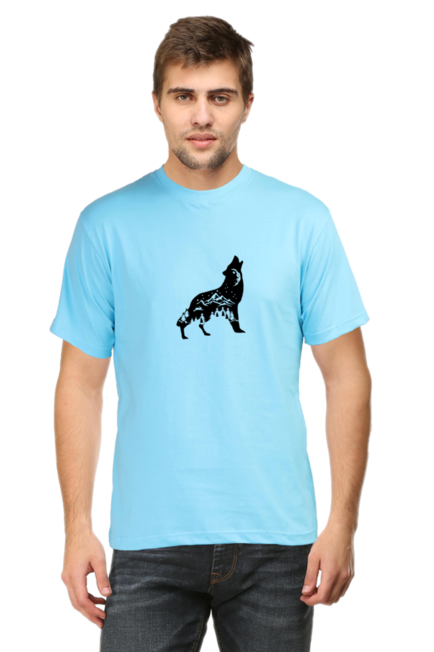 Nature Wolf - Men's T-Shirt