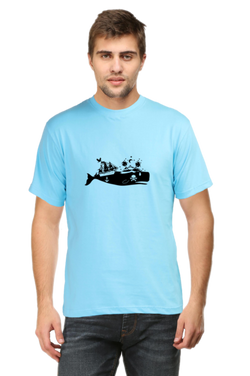 Nature Whale Pirate - Men's T-Shirt