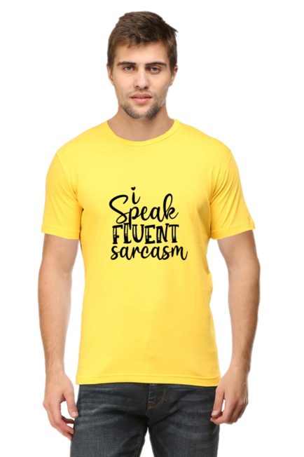 I speak fluent Sarcasm - Men's T-Shirt