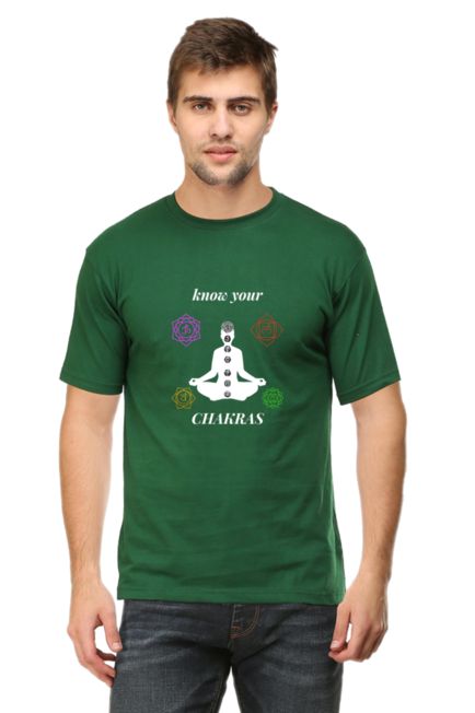 KNOW YOUR CHAKRAS - MEN'S T-SHIRT